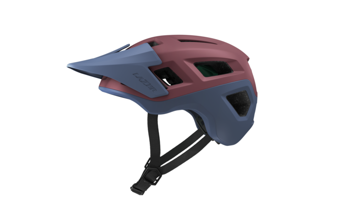 LAZER Unisex MTB Coyote KinetiCore Helm cosmic berry blue