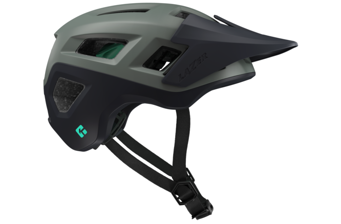 LAZER Unisex MTB Coyote KinetiCore Helm matte dark green