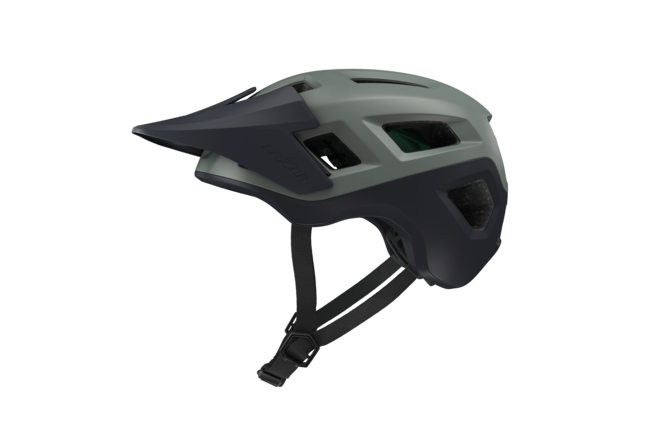 LAZER Unisex MTB Coyote KinetiCore Helm matte dark green