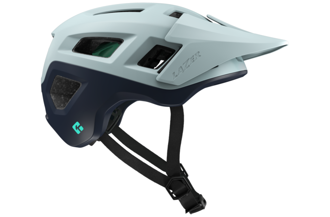 LAZER Unisex MTB Coyote KinetiCore Helm matte light blue