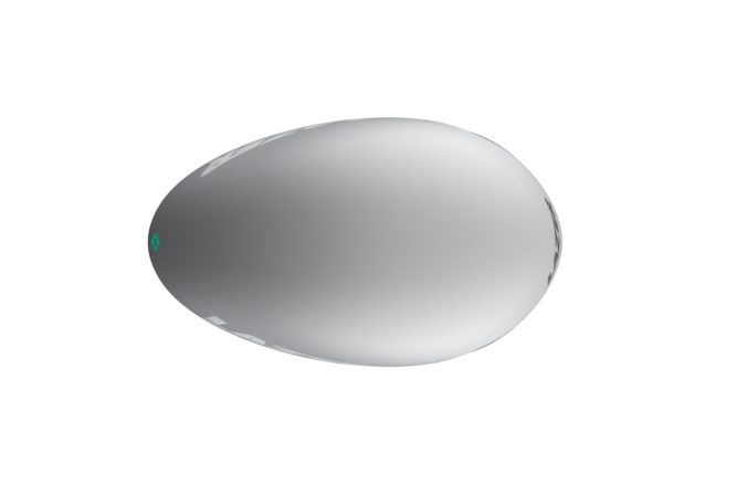 LAZER Unisex Road Volante KinetiCore Tri Helm matte white... silver