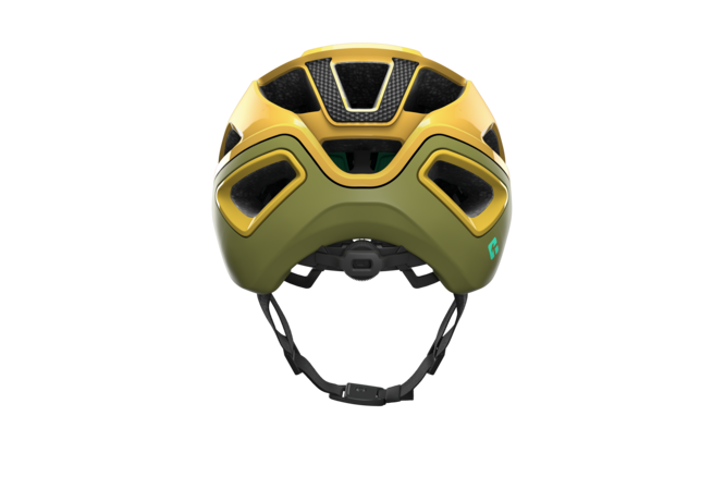 LAZER Unisex MTB Jackal KinetiCore Helm gold green