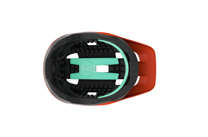 LAZER Unisex MTB Lupo KinetiCore Helm matte flash orange