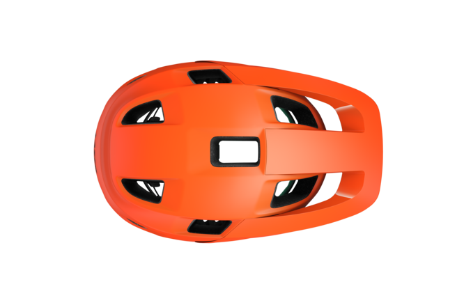 LAZER Unisex MTB Lupo KinetiCore Helm matte flash orange