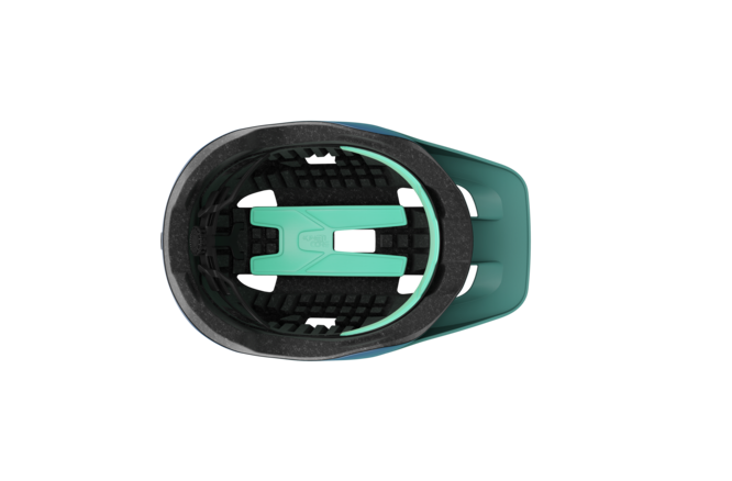 LAZER Unisex MTB Finch KinetiCore Helm matte teal