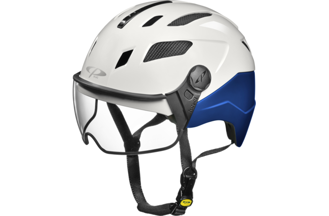 CP Bike CHIMAYO+ Urban Helmet visor clear magic/maritime blue s.t.