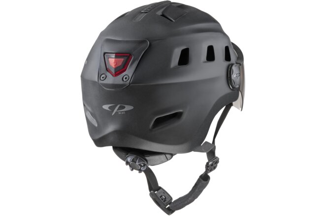 CP Bike CHIMO Helmet visor clear black matt