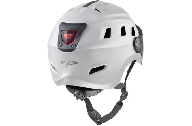 CP Bike CHIMO Helmet visor clear white matt