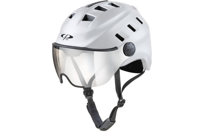 CP Bike CHIMO Helmet visor vario white matt