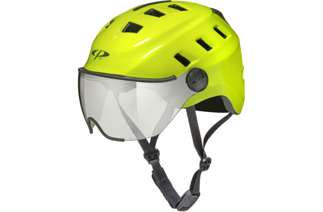 CP Bike CHIMO Helmet visor vario fluo yellow shiny