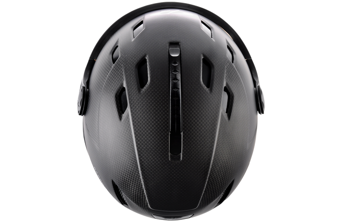 CP Ski CORAO+ Carbon Helmet carbon soft touch/black soft touch... / Visor Nr.26