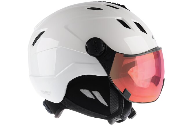CP Ski CORAO+ Helmet white shiny / Visor Nr.28
