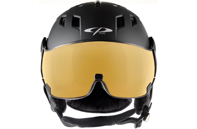 CP Ski CORAO+ Helmet black soft touch / Visor Nr.30