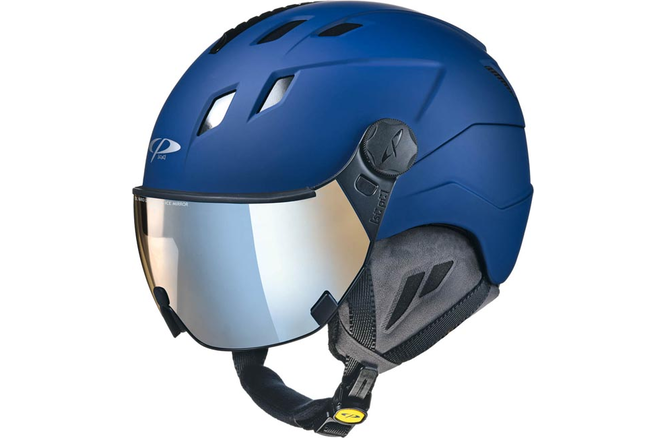 CP Ski CORAO+ Helmet maritime blue soft touch / Visor Nr.26