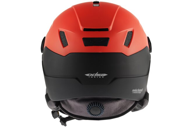 CP Ski CORAO+ Helmet red soft touch/black soft touch / Visor Nr.20