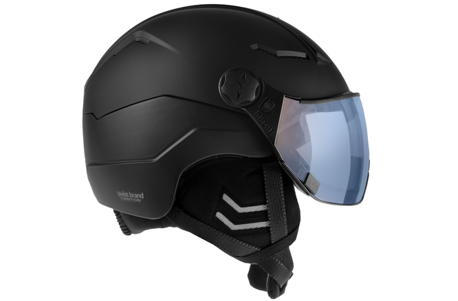 CP Ski Women COYA+ Helmet black soft touch / Visor Nr.26