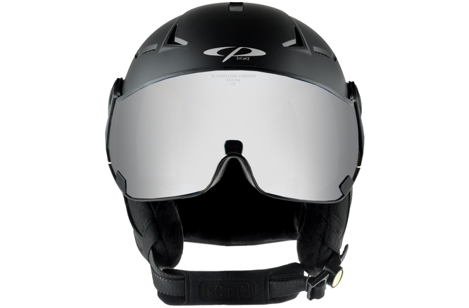 CP Ski Women COYA+ Helmet black soft touch / Visor Nr.23