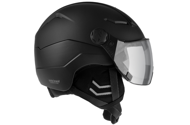 CP Ski Women COYA+ Helmet black soft touch / Visor Nr.23