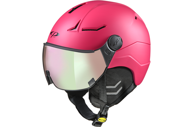 CP Ski Women COYA+ Helmet pink soft touch / Visor Nr.29
