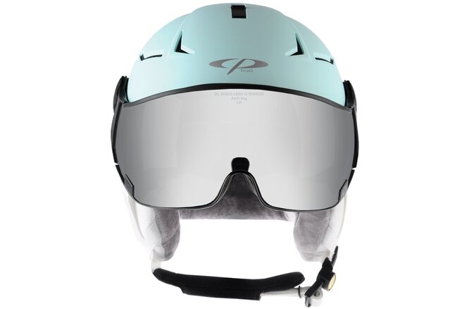 CP Ski Women COYA+ Helmet glacier soft touch / Visor Nr.23