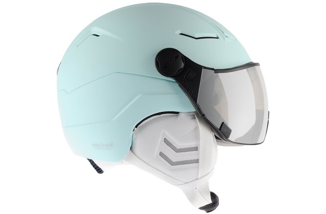 CP Ski Women COYA+ Helmet glacier soft touch / Visor Nr.23