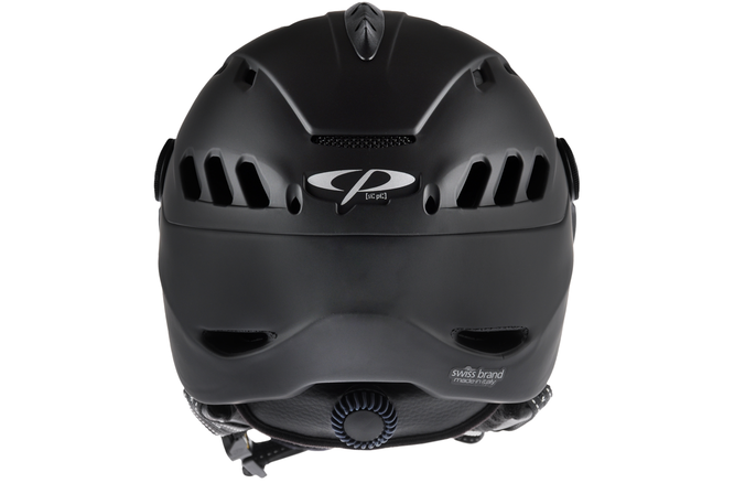 CP Ski CAMURAI Helmet black soft touch/black soft touch / Visor Nr.28