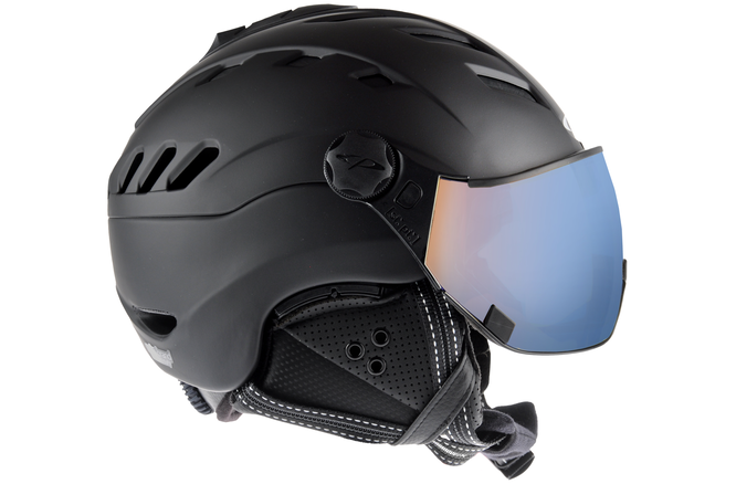 CP Ski CAMURAI Helmet black soft touch/black soft touch / Visor Nr. 16
