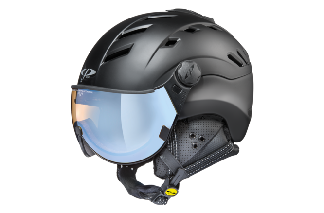 CP Ski CAMURAI Helmet black soft touch/black soft touch / Visor Nr. 16