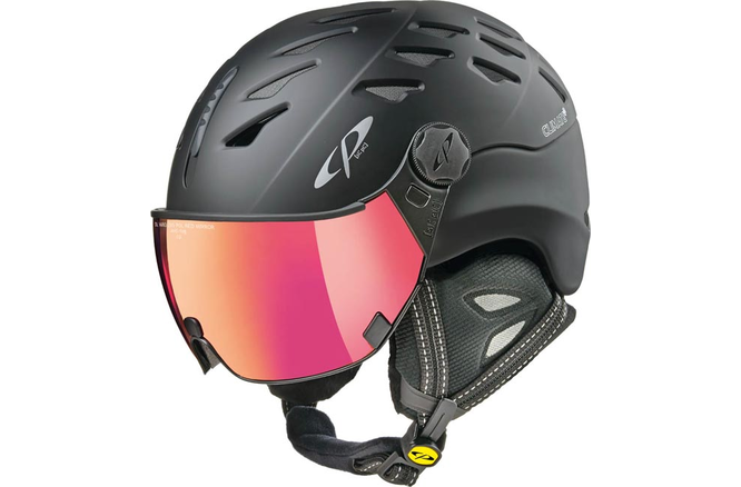CP Ski CUMA Helmet black soft touch/black soft touch / Visor Nr.28