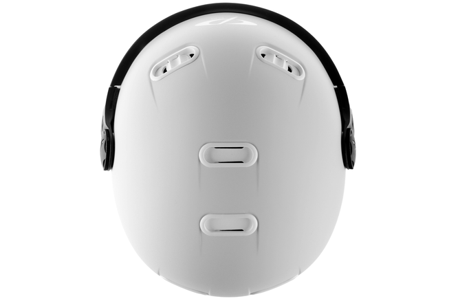 CP Ski CARACHILLO Helmet white soft touch / Visor Nr.27