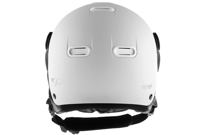 CP Ski CARACHILLO Helmet white soft touch / Visor Nr.27