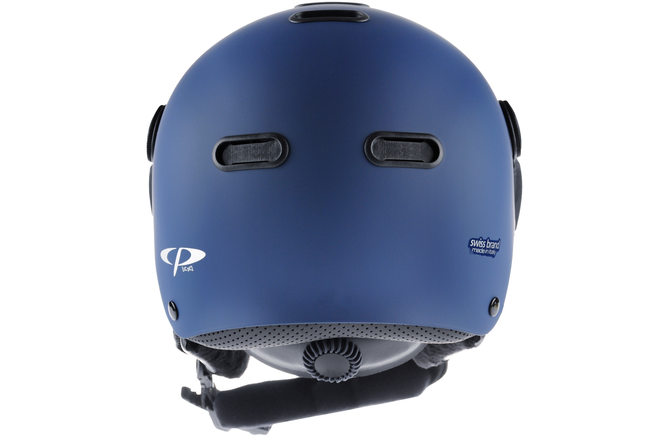 CP Ski CARACHILLO Helmet maritime blue soft touch / Visor... Nr.26