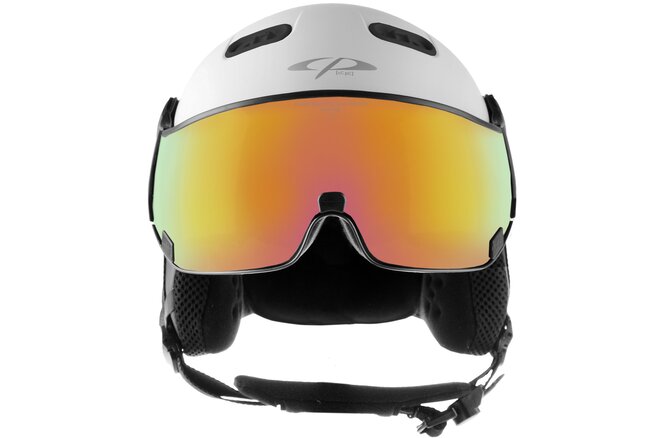 CP Ski CARACHILLO XS Helmet snow white / Visor Nr. 81