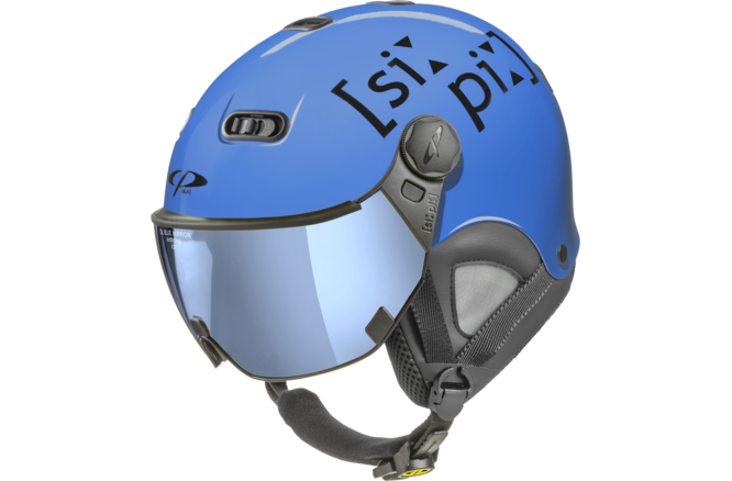 CP Ski CARACHILLO XS Helmet royal blue shiny / Visor Nr. 82