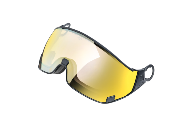 CP Visor double lens vario Nr.32 FIT 2.7 brown polarized gold mirror