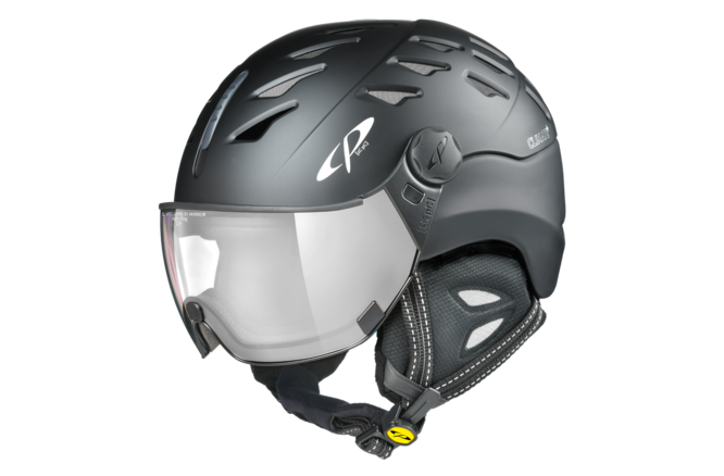 CP Ski CUMA Helmet black soft touch/black soft touch / Visor Nr.23