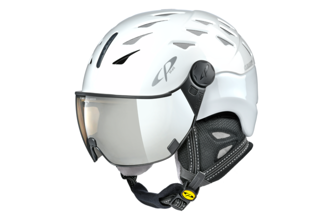 CP Ski CUMA Helmet white shiny/white shiny / Visor Nr. 23