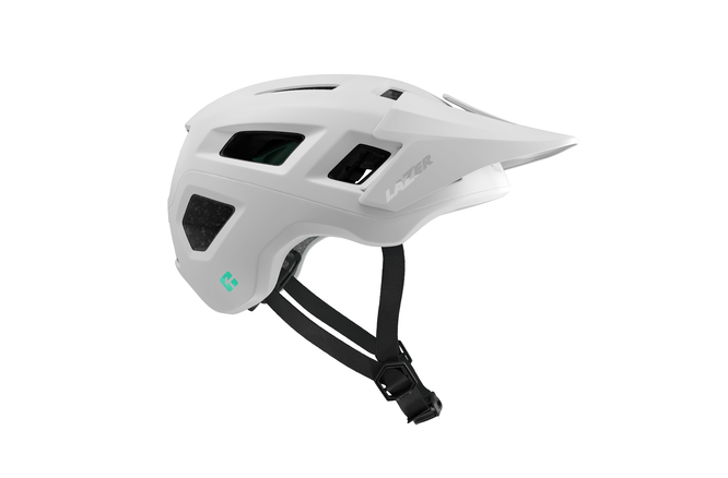 LAZER Unisex MTB Coyote KinetiCore Helm matte full white