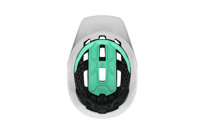 LAZER Unisex MTB Coyote KinetiCore Helm matte full white