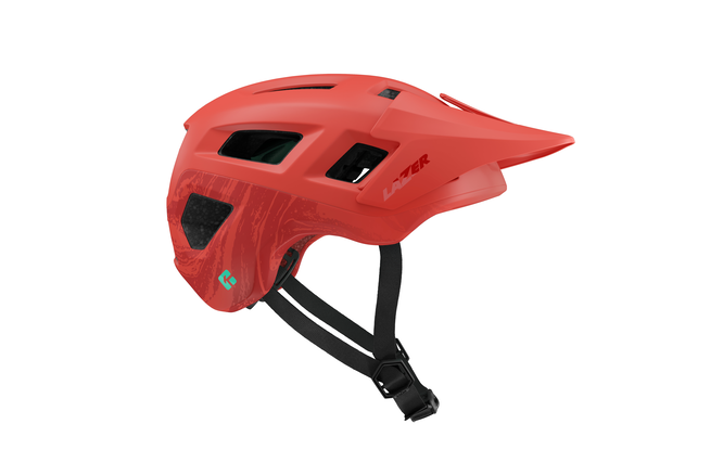 LAZER Unisex MTB Coyote KinetiCore Helm matte tangerine