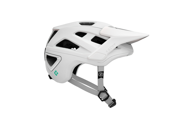 LAZER Unisex MTB Jackal KinetiCore Helm matte full white