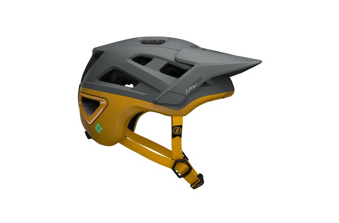 LAZER Unisex MTB Jackal KinetiCore Helm matte grey autumn