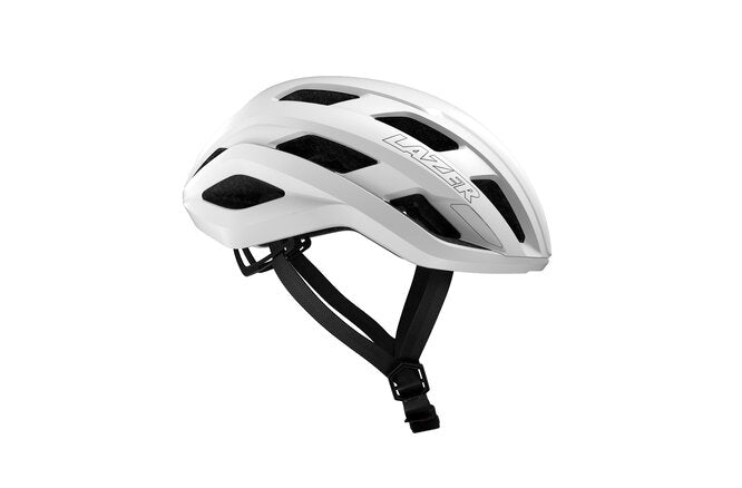 LAZER Unisex Road Strada KinetiCore Helm matte full white