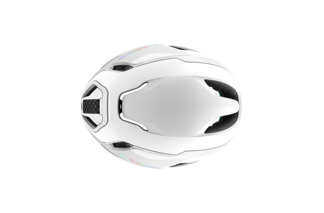 LAZER Unisex Road Vento KinetiCore Helm pure white