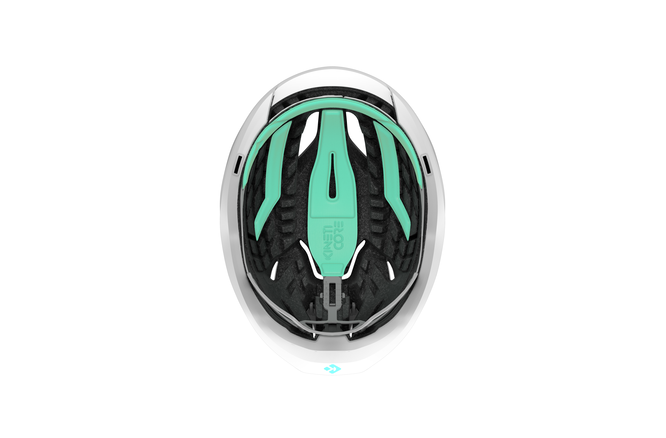 LAZER Unisex Road Vento KinetiCore Helm pure white