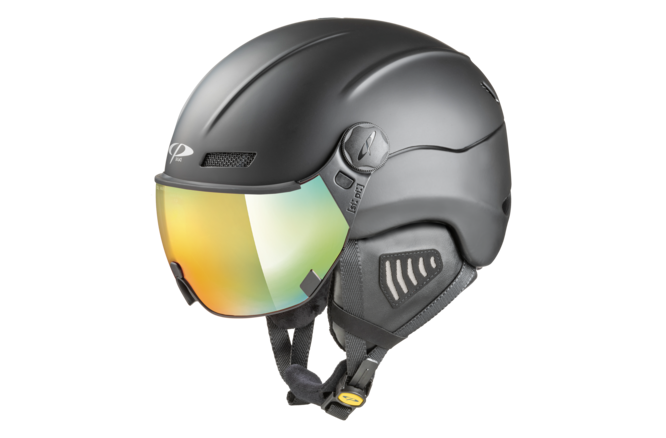 CP Ski New CAMURAI Helmet black satinato / Visor Nr.27