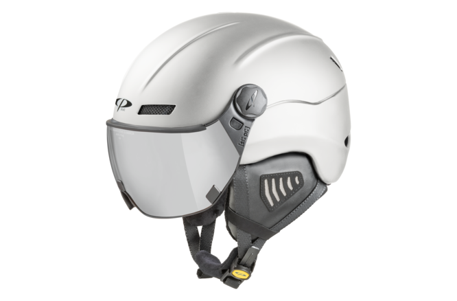 CP Ski New CAMURAI Helmet pearlwhite shiny / white shiny... SOTT / Visor Nr.23