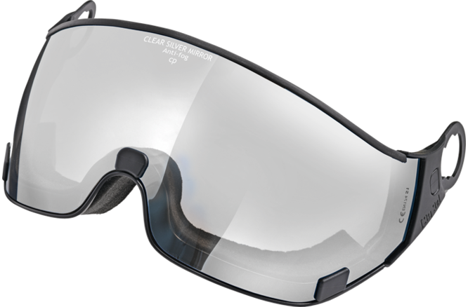 CP Visor Carachillo xs single lens Nr.80 FIT 2.7 clear silver mirror