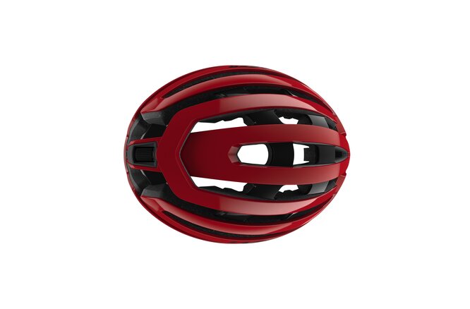 LAZER Unisex Road Z1 KinetiCore Helm red flash