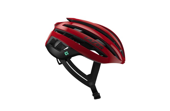 LAZER Unisex Road Z1 KinetiCore Helm red flash